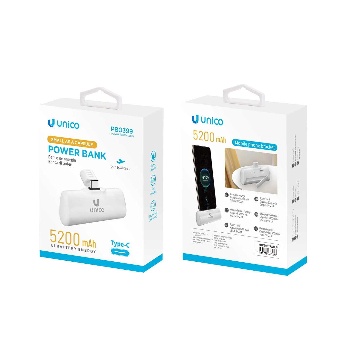 POWER BANK UNICO 10W