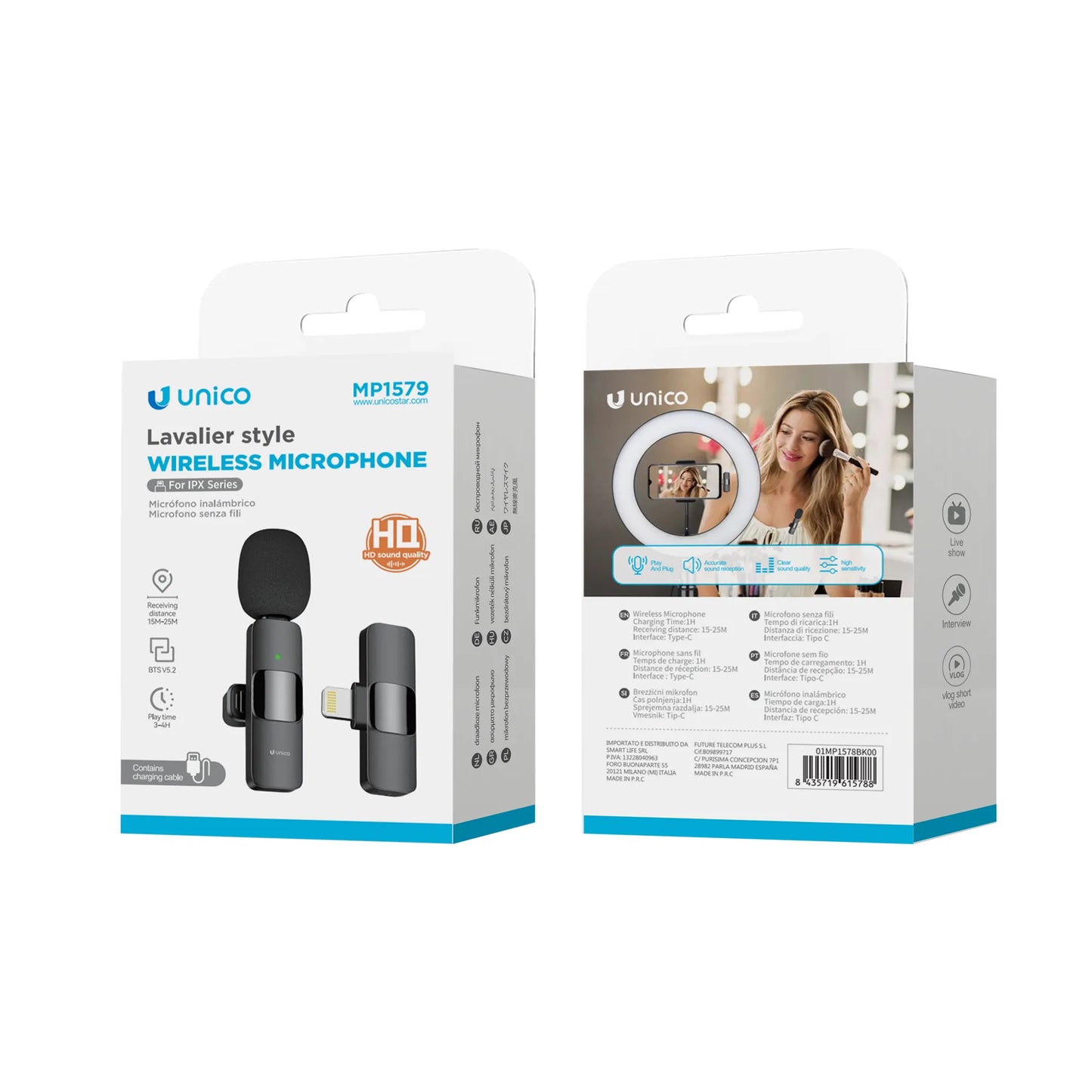 MICROFONO WIRELESS UNICO IPHONE