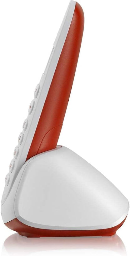 Telefono Cordless Brondi Adara Rosso/Bianco Con Vivavoce