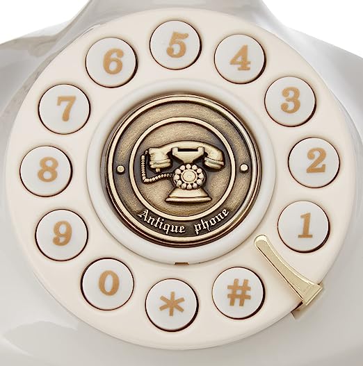 Brondi Vintage 10 Telefono Fisso, Bianco